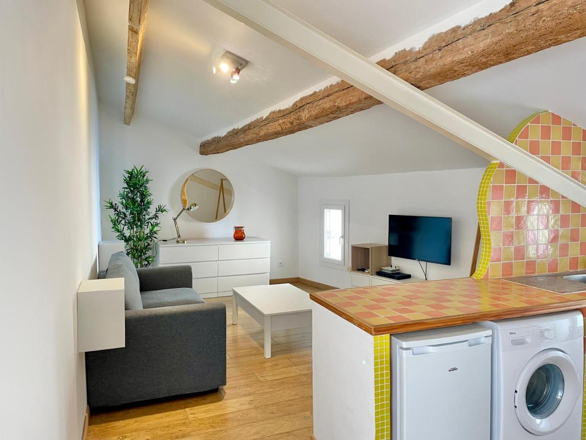 Grand studio sur la Marine Sète Extérieur photo